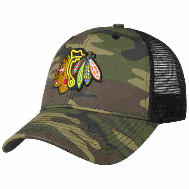 NHL Blackhawks Camo Branson Cap by 47 Brand 21 95